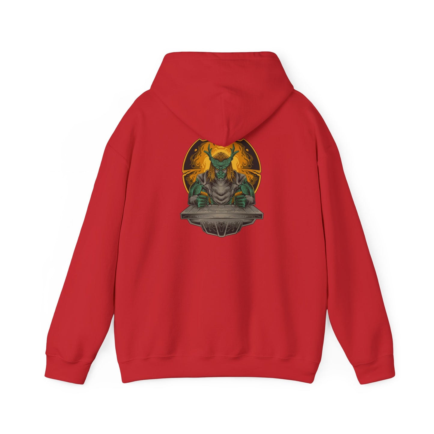 Unisex Dragon Man Hooded Sweatshirt