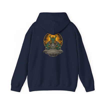 Unisex Dragon Man Hooded Sweatshirt