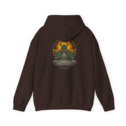 Unisex Dragon Man Hooded Sweatshirt