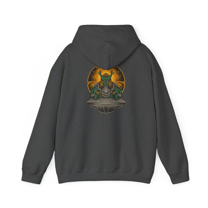 Unisex Dragon Man Hooded Sweatshirt