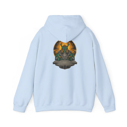Unisex Dragon Man Hooded Sweatshirt