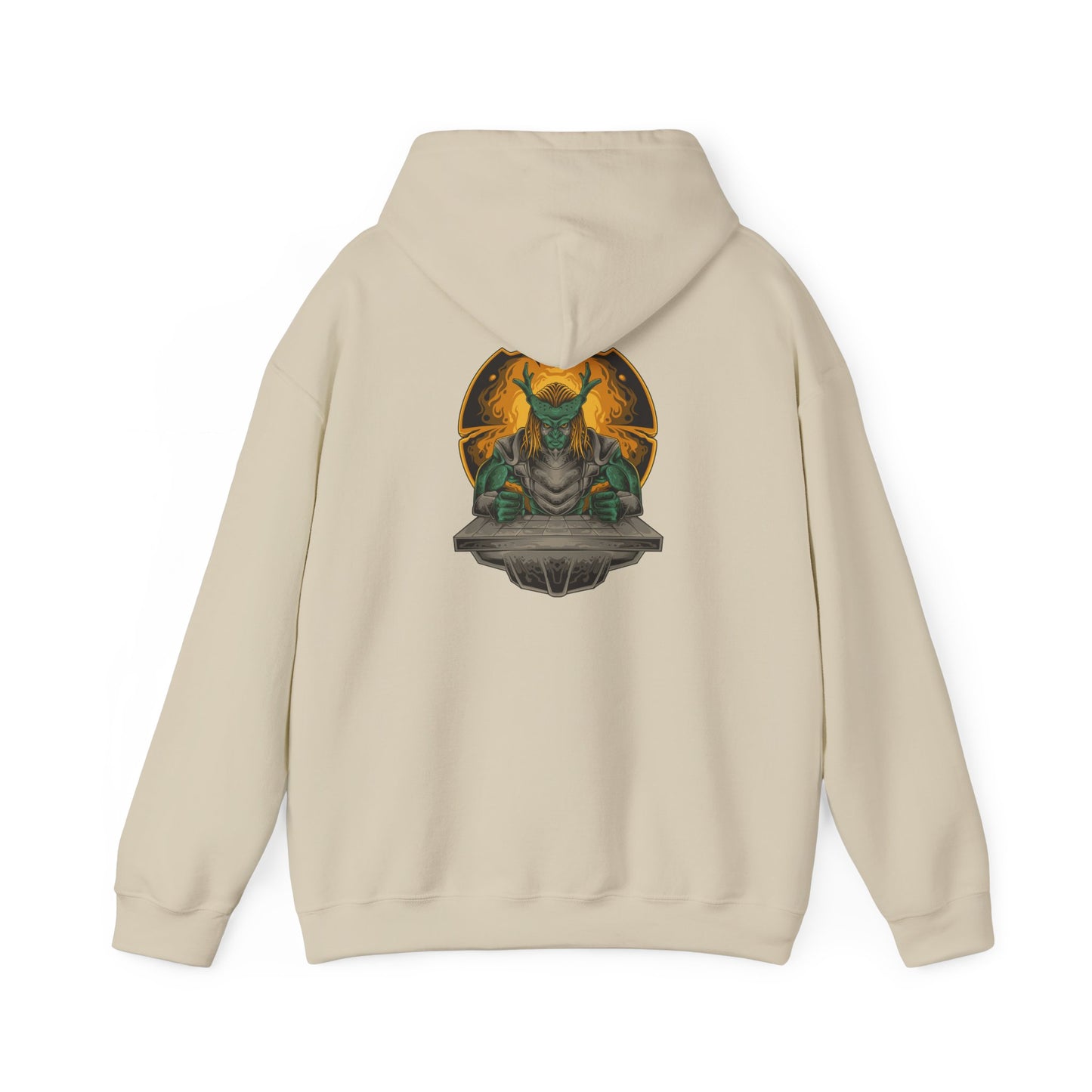 Unisex Dragon Man Hooded Sweatshirt
