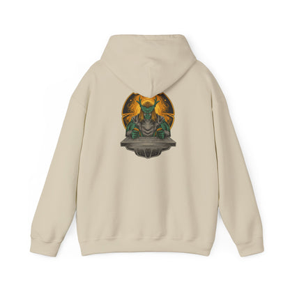 Unisex Dragon Man Hooded Sweatshirt