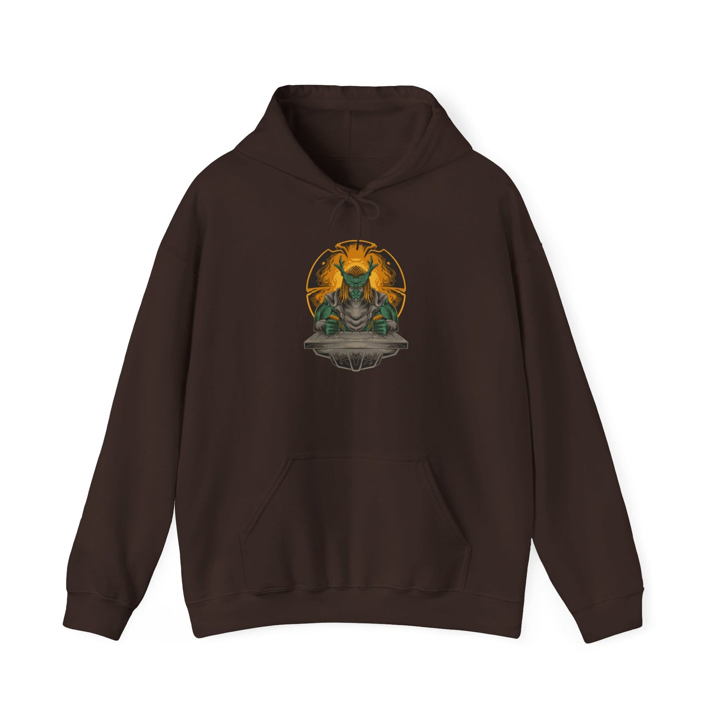 Unisex Dragon Man Hooded Sweatshirt